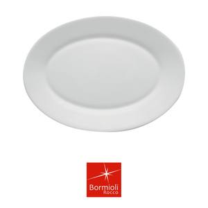 Bandeja de Servir Ovalada Toledo 30 × 22 cm, Cristal Blanco Bormioli Rocco - Product Image 4