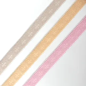 Hochwertige Gurtband-Kreuz-Rücken-BH-Träger JACQUARD Elastic