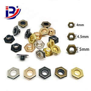 <span class=keywords><strong>Occhielli</strong></span> Metallici Esagonali Boguan <span class=keywords><strong>per</strong></span> Stivali, Design Personalizzati di <span class=keywords><strong>Occhielli</strong></span> Esagonali in Ottone, <span class=keywords><strong>Occhielli</strong></span> Esagonali in Ottone <span class=keywords><strong>per</strong></span> Scarpe - Product Image 1