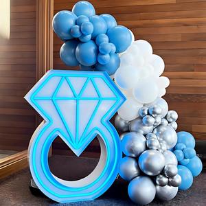 Offre Spéciale : Lettres Lumineuses LED « <span class=keywords><strong>Oh</strong></span> BABY » de 0,9 m et 1,2 m pour Scènes de Mariage et Fournitures de Fêtes en Extérieur - Product Image 4
