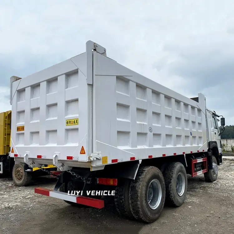 China Bekas Truck Pemuatan Tugas Berat Transportasi Konstruksi Digunakan Dump Tipper Truck