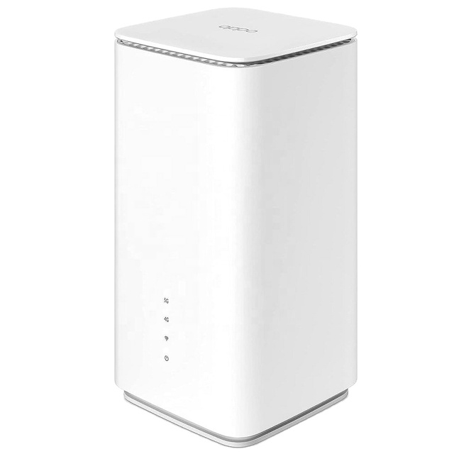OPPO T1a 5G WiFi6 CPE Router Unlocked Sim Slot LTE Cat19 4.07Gbps Home Use Connects 32 Devices Wired 1000Mbps LAN Firewalls VoIP