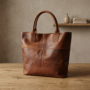 Sac à main pour femme en cuir véritable fait main, fermeture à glissière, imperméable, léger, antivol, idéal pour la Saint-Valentin - Product Image 2