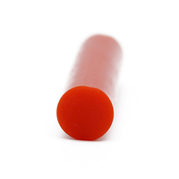 Barres solides rondes industrielles en silicone Tiges en caoutchouc de silicone