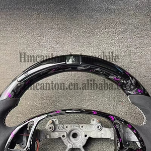 Hot Products Forged Carbon Fiber Alcantara LED <b>Steering</b> <b>Wheel</b> Fit <b>for</b> Infiniti G27 G37 Car <b>Steering</b> <b>Wheel</b> - Product Image 3