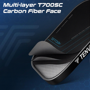 TENVINA Pickleball Paddles Multi-Layer T700SC Textured Carbon Fiber 4 Thickness Options USAPA Approved 227g 16.4x7.5 Inches - Product Image 2