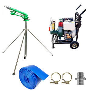 Sistema de Riego Portátil con Bomba de Agua de Diésel/Gasolina de 100 m <span class=keywords><strong>para</strong></span> Granja, Césped, Jardín, <span class=keywords><strong>Aspersores</strong></span>, Pistola de Riego - Product Image 1