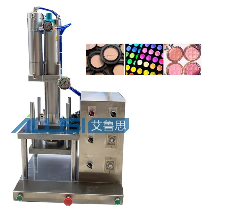 Schoonheidsindustrie Laboratoriumpoeder Vaste Voorbereiding Oogschaduw Make-Up Cosmetische Power Press Compressie-Apparatuur