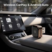 Adaptateur sans fil CarPlay Android Auto CE FCC RoHS USB 2.4G 5G WiFi Mini Dongle Plug and Play pour voiture avec CarPlay filaire d'usine