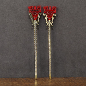 Épingles à cheveux inspirées de la série télévisée « Investiture of the Gods » mettant en scène Daji, adaptées aux costumes anciens et au Hanfu, avec un - Product Image 1