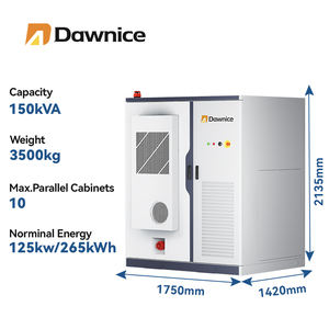 Système de stockage d'énergie par batterie de 200 kWh (BESS) avec entrée de petit groupe électrogène et accès aux panneaux solaires pour la consommation propre dans les fermes - Product Image 2