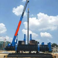 Pile driver hydraulique OEM série ZYC à faible bruit, machine de piquage haute efficacité avec moteur, pompe et boîte de vitesses