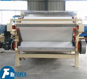 Di alta qualità e di alta capacità di essiccazione fanghi di essiccazione cinghia filtro stampa vendita calda nel mercato globale del trattamento dei fanghi.