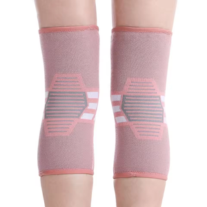 Genouillère de compression réglable avec sangles, professionnelle, tricotée en 3D, légère, antidérapante, respirante, en Spandex, pour ménisque - Product Image 6