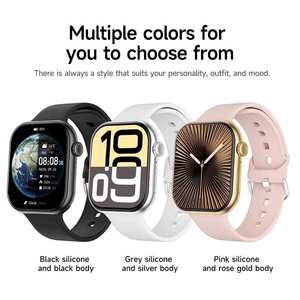 นาฬิกาอัจฉริยะ IW10 หน้าจอสัมผัส น้ำหนักเบา 38 กรัม พร้อม GPS ระบบ SOS ควบคุมการวัดอัตราการเต้นของหัวใจ กันน้ำระดับ IP67 เพื่อชีวิตประจำวันที่สะดวกสบาย - Product Image 6