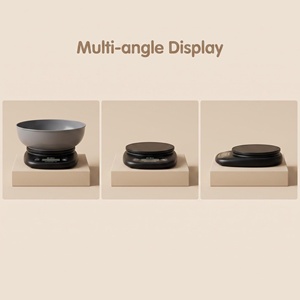 Báscula de Cocina Digital Transparente con Pantalla LCD, Unidades en G/oz, para Repostería, <span class=keywords><strong>Harina</strong></span>, Azúcar y Cocina - Product Image 3