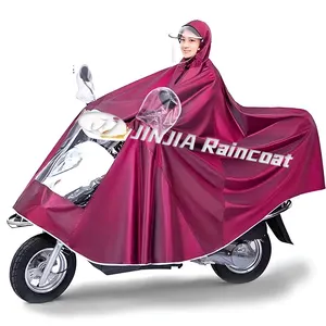 Vente en gros Manteau de pluie extérieur moto Poncho Scooter Imperméable Cape pour 2 motocyclistes