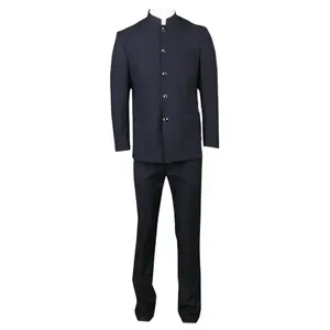 Costume pour hommes, ensemble complet de haute qualité pour homme, costume à col mandarin, nouveau Design