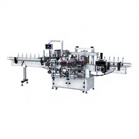 Mini Automatic Three Sides Adhesive Sticker Etikett ier maschine inklusive automatischer Kennzeichnung Schneiden Drucken