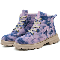 Chaussures de sécurité en toile à embout d'acier antidérapantes et robustes pour hommes et femmes, idéales pour l'usine, collection hiver, prix de gros abordable