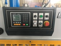Machine de cisaillement hydraulique de guillotine de cisaillement en aluminium d'acier inoxydable en métal de CNC
