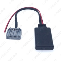 Module sans fil pour voiture, adaptateur audio AUX 20 broches pour Honda Civic CRV Accord, récepteur audio stéréo AUX, câble auxiliaire