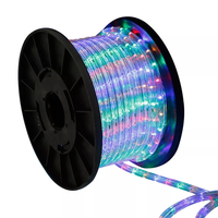 Corde Lumière Décoration De Noël RVB Corde Guirlande Lumineuse 220V Extérieure Étanche Corde Lumière