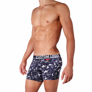 Ethica <span class=keywords><strong>Boxer</strong></span> en coton respirant à la mode pour hommes ensembles <span class=keywords><strong>de</strong></span> soutiens-gorge <span class=keywords><strong>de</strong></span> sport imprimés avec logo personnalisé sous-vêtements pour couples caractéristique respirante - Product Image 2