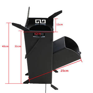 Portable extérieur maison Camping poêle à <span class=keywords><strong>bois</strong></span> <span class=keywords><strong>Bushcraft</strong></span> survie <span class=keywords><strong>bois</strong></span> fusée poêle - Product Image 5