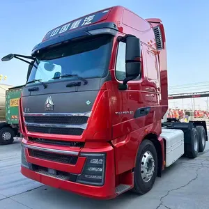 Caminhão trator 6x4 HOWO CNG TH7 China TH7 com peças sobressalentes