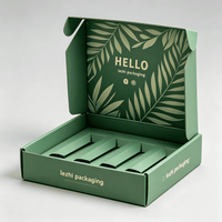 Boîtes en papier kraft personnalisées avec logo imprimé, cartons d'expédition ondulés, boîtes d'expédition postales, emballages en carton recyclé