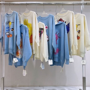 เสื้อสเวตเตอร์แฟชั่นฤดูใบไม้ร่วงและฤดูหนาว Xw ใหม่ ลดราคา ใช้ไซส์พิเศษ สินค้าสต็อกสตรี ขายส่งแบบคละแบบ - Product Image 4