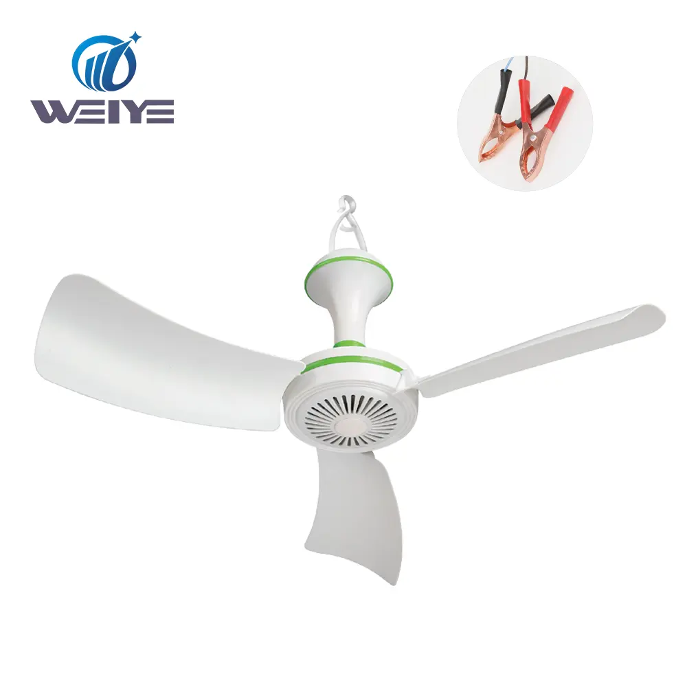 Cheap secure roof air conditioning 12v DC ceiling fans