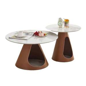 <span class=keywords><strong>Table</strong></span> <span class=keywords><strong>basse</strong></span> légère en MDF de luxe Maison simple et créative pour chat/chien pour petits appartements et salons Liquidation de <span class=keywords><strong>table</strong></span> d'appoint - Product Image 5