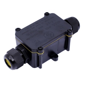 Boîtiers de jonction étanches <span class=keywords><strong>IP68</strong></span> robustes en PC, connecteur LED 1 entrée-1 sortie, boîtier électrique en plastique étanche pour câble - Product Image 5