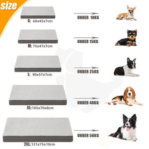 Estera de cama de espuma para mascotas, caja de huevos personalizada de fábrica, camas ortopédicas impermeables para perros con cubierta lavable extraíble para perros extra grandes - Product Image 6