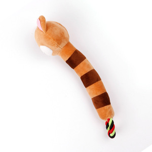 Nouvelle vente en gros de jouets en peluche Husky transfrontaliers, jouets en peluche sonores résistants aux morsures pour la dentition, vente en gros de jouets en peluche avec corde pour fabricants. - Product Image 2