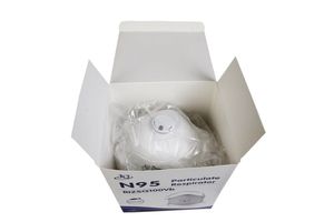 หน้ากากป้องกันฝุ่นละอองอุตสาหกรรมแบบขายส่ง พร้อมวาล์ว รุ่น N95 - Product Image 3