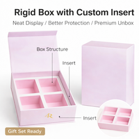 Boîte cadeau de luxe personnalisée pour parfums, avec gaufrage, logo personnalisé, fermeture magnétique, style tiroir rigide, pour ensembles de bougies et de parfums, recyclable