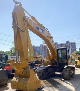 รถตักตีนตะขาบแมว330CL มือสองน้ำหนักในการดำเนินงาน30ton พร้อมส่วนประกอบหลักมอเตอร์ปั๊มเกียร์ - Product Image 2