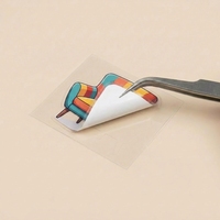 Autocollants 3D personnalisés DIY pour coin lecture, bibliothèque douillette et coin lecture pour chat, anti-stress, en PET, avec faible MOQ et boîte en carton de 350g