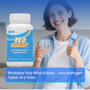 Comprimés d'hydrogène moléculaire H2 à haute concentration, marque privée OEM, pour le soutien immunitaire et la performance sportive - Product Image 3