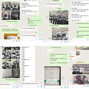 网上商店613金发缅甸卷曲双拉人发延伸波未加工双纬人发束 - Product Image 5