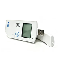 OEM ODM Potmagic M100, Registrador de Temperatura USB Multiusos con Pantalla LCD, Informe en PDF, 32000 Puntos, 2 Años de Garantía