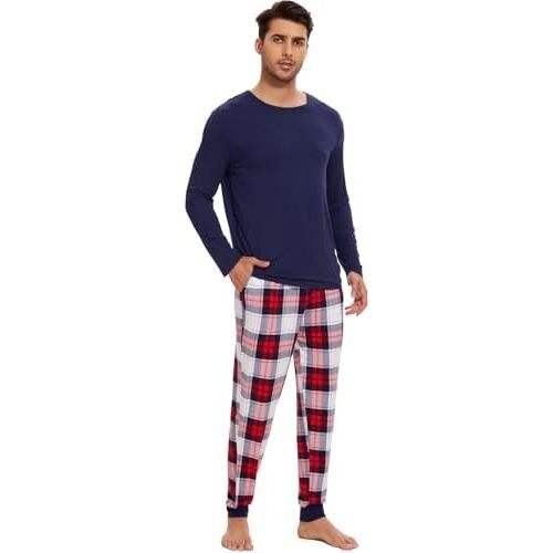 B-navynavyRed Plaid