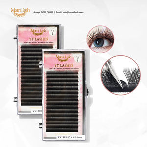 Extensiones de Pestañas Naturales Hechas a Mano en Forma de YY, Bandejas Suaves para Realzar la Belleza de los Ojos - Product Image 4