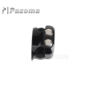 Contrôleur de suspension pneumatique en aluminium Bouton de commutation autobloquant à réinitialisation pour Harley <span class=keywords><strong>Cafe</strong></span> Racer Street Glide Electra Glides - Product Image 1