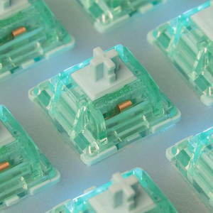 Interrupteur de clavier mécanique <span class=keywords><strong>GATERON</strong></span> <span class=keywords><strong>CAP</strong></span> Anniversary 50g linéaire, haut de gamme, translucide, personnalisable, DIY, 5 broches, Hot Swap, SMD RGB - Product Image 1