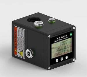 マクロLPGガスルーツフローメーター天然ガス用RS-485およびLCDディスプレイ高精度マスフローメーター - Product Image 4