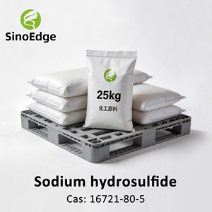 Idrosolfuro di Sodio di Grado Industriale 70% in Scaglie Gialle NaHS CAS 16721-80-5 per Estrazione Mineraria e Tintura - Product Image 1